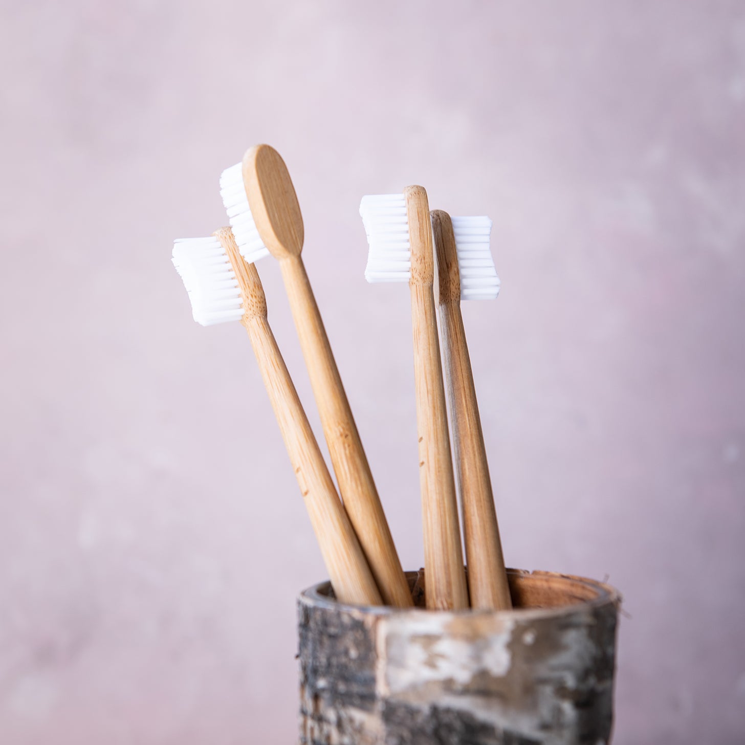 Bamboo Toothbrush (Cloud White) - Life Before Plastik